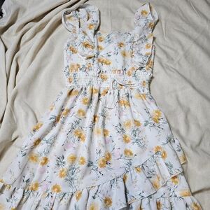 Floral Ruffle Sundress